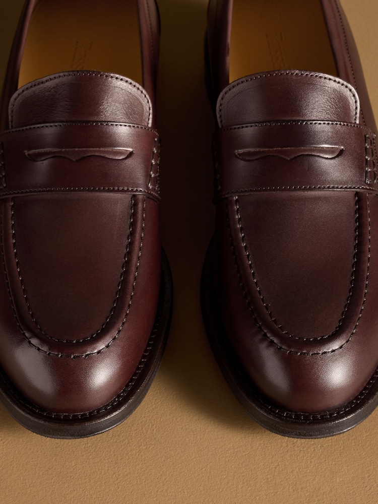 Καφετί - Russell & Bromley Derwent Saddle Loafers - Εικόνα 7 από 7