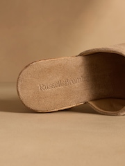 Russell & Bromley Brown Brook Cork Platform Mules - Image 5 of 7