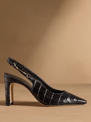 Russell & Bromley Marley Heeled Snaffle Slingbacks - תמונה 2 מתוך 7