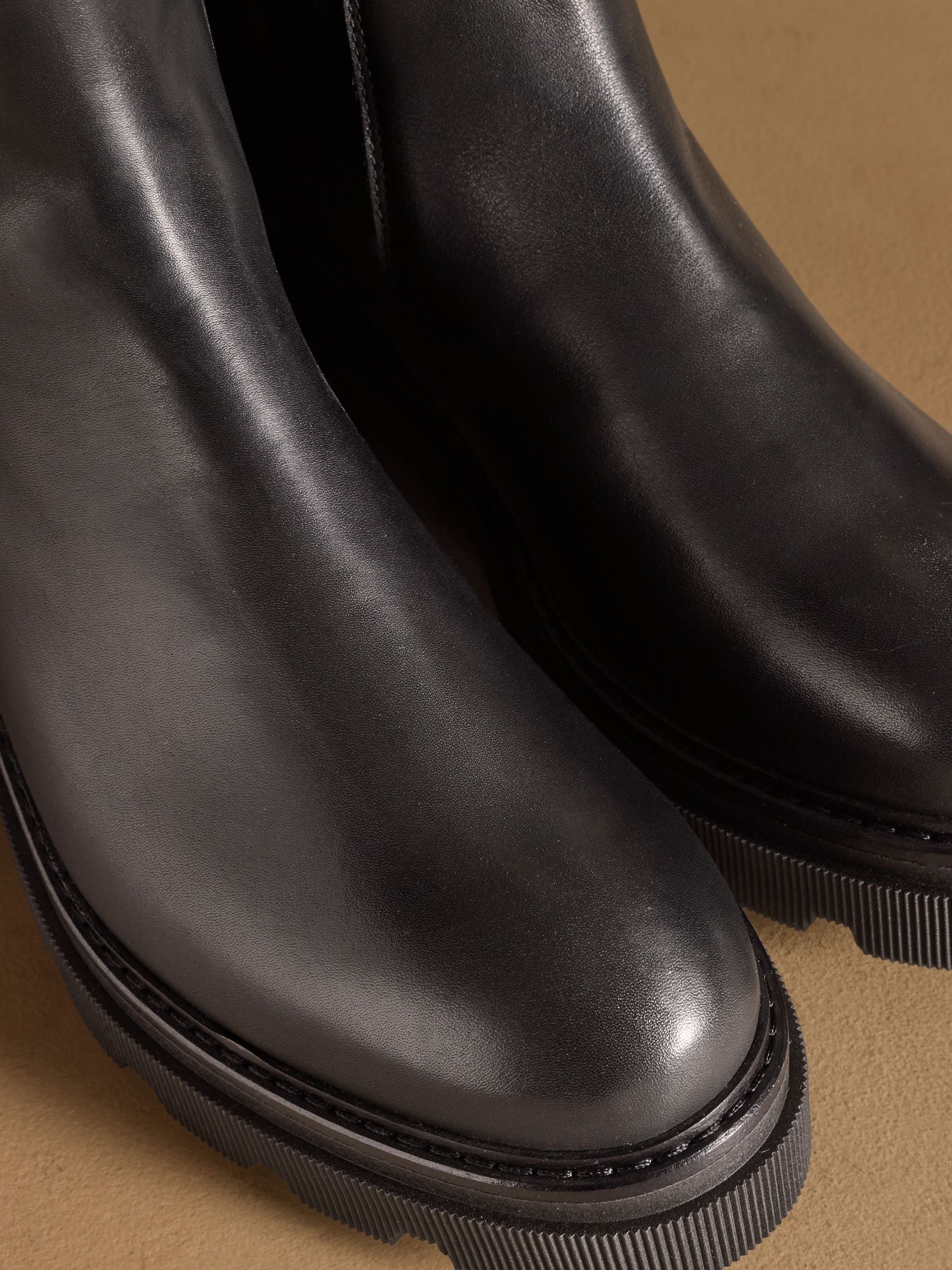 Buy Russell & Bromley Black Mystic Chunky Chelsea Ankle Boots from