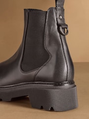 Russell & Bromley Black Mystic Chunky Chelsea Ankle Boots - Image 7 of 7
