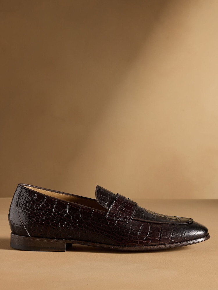 Russell & Bromley Black Farley Smooth Snaffle Loafers - Image 2 of 7