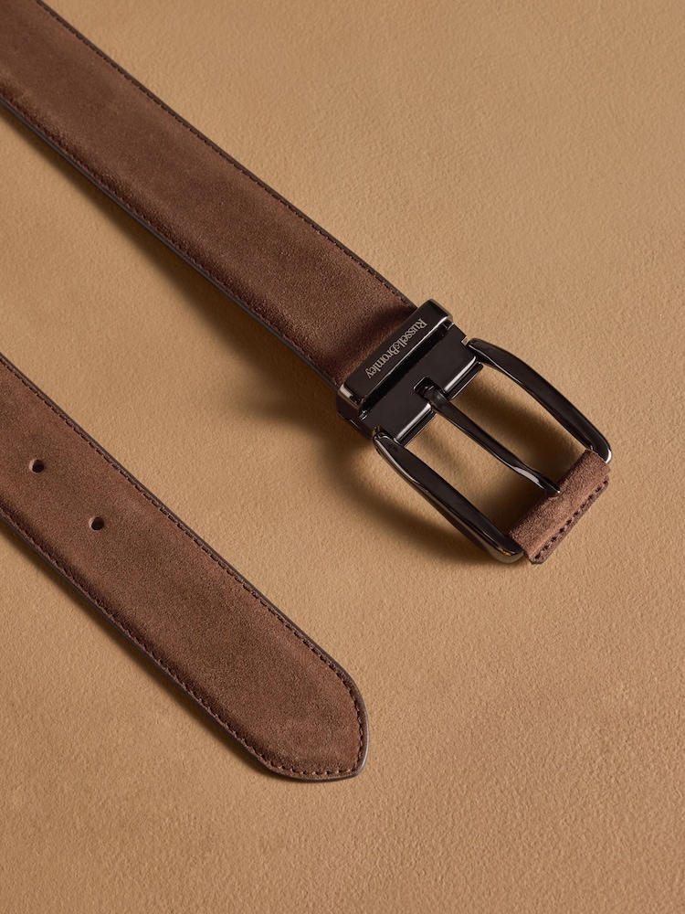 ស្បែកស Tan - Russell & Bromley Burlington Belt - រូបភាព 4 នៃ 4