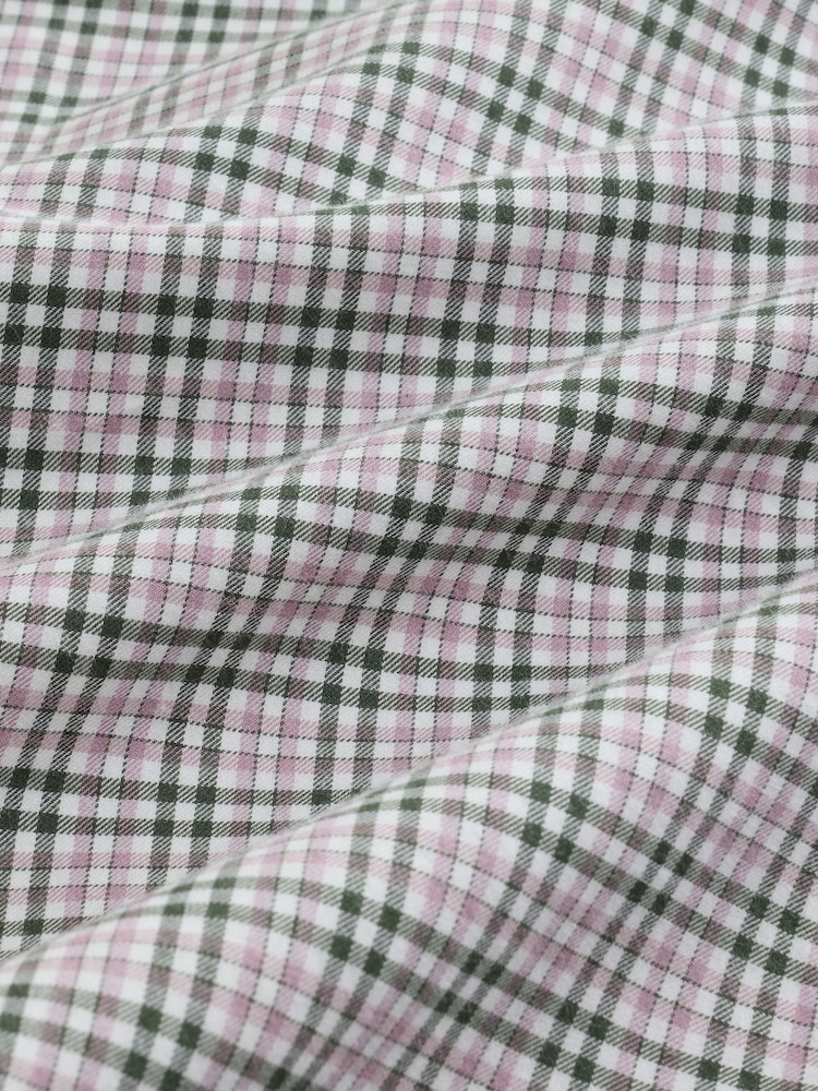 Rosa - Camisa Signature de cuadros de algodón 100% - Imagen 7 de 7