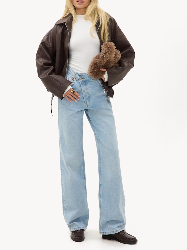 LOAVIES Blue Dreaming Awake Jeans - Image 1 of 5 LOAVIES Blue Dreaming Awake Jeans - Image 1 of 5