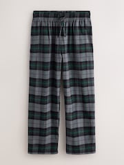 Szary - Hoodie with Woven Pyjama Bottoms - Obraz 11 z 13