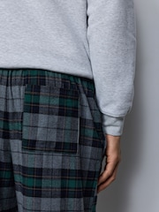 Grey Hoodie with Woven Pyjama Bottoms Set - Image 8 of 8