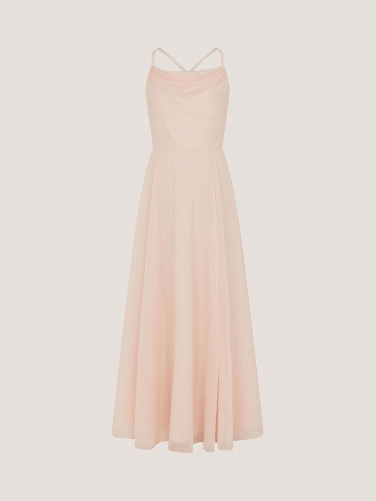 Monsoon Cali Cowl Neck Prom Dress - Imaginea 2 din 4