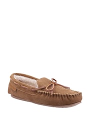 Hush Puppies Brown Allie Slippers - Image 2 of 3
