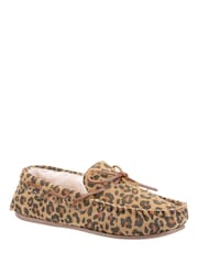 Hush Puppies Brown Allie Slippers - Image 3 of 4