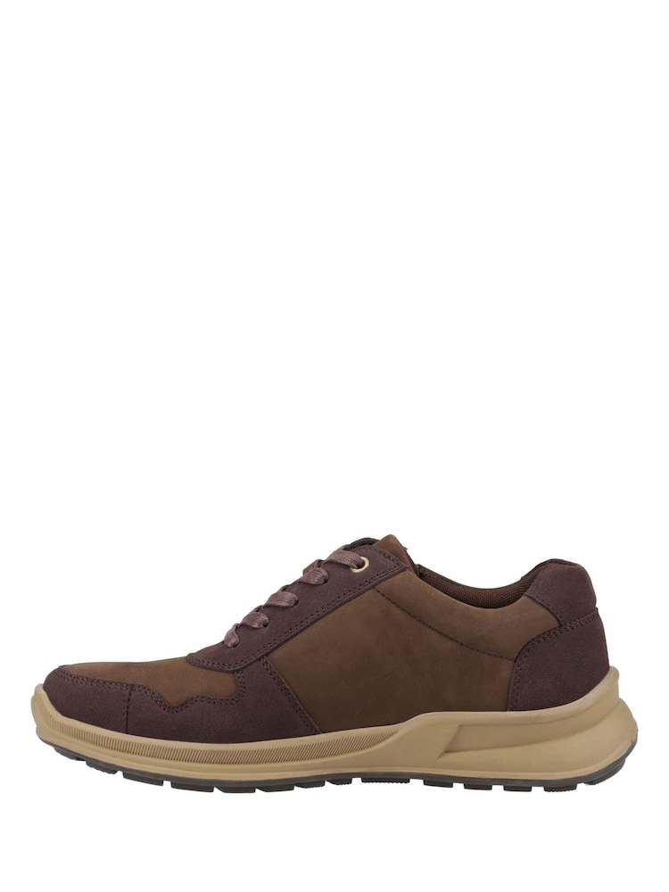 Hush Puppies Brown Alexander Lace Up Shoes - Image 2 of 5