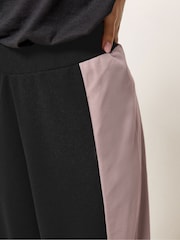 PixieGirl Petite サテン サイドパネル ワイドレッグ パンツ - 画像 4 / 5