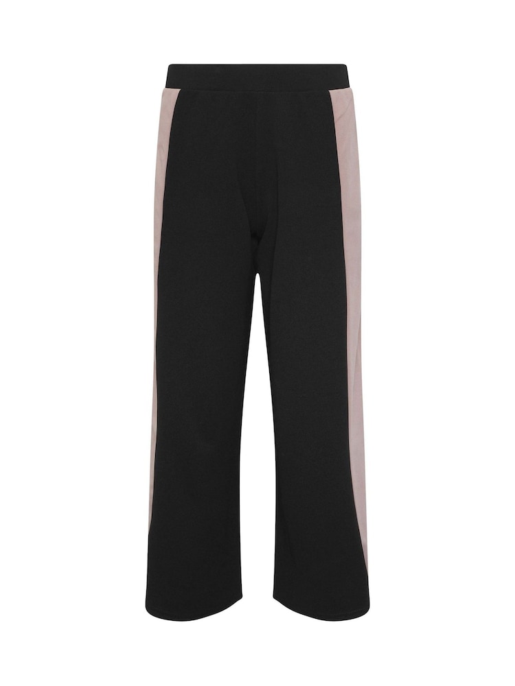 PixieGirl Petite サテン サイドパネル ワイドレッグ パンツ - 画像 5 / 5