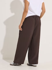 PixieGirl Petite Brown Balloon Trousers - Image 4 of 6
