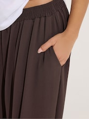 PixieGirl Petite Brown Balloon Trousers - Image 5 of 6