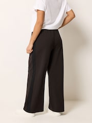 M&Co Brown Petite Wide Leg Trousers - Image 1 of 5