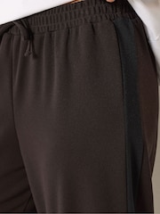 M&Co Brown Petite Wide Leg Trousers - Image 4 of 5