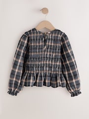 Mono Lurex Shirred Blouse (3-16yrs) - Image 6 of 8