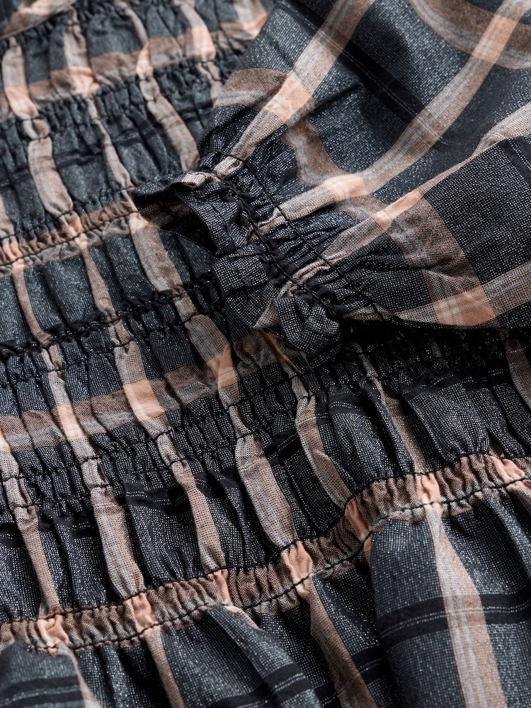 Mono Lurex Shirred Blouse (3-16yrs) - Image 8 of 8