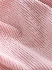 Pink Soft Corduroy Funnel Overhead Shacket - Image 6 of 7