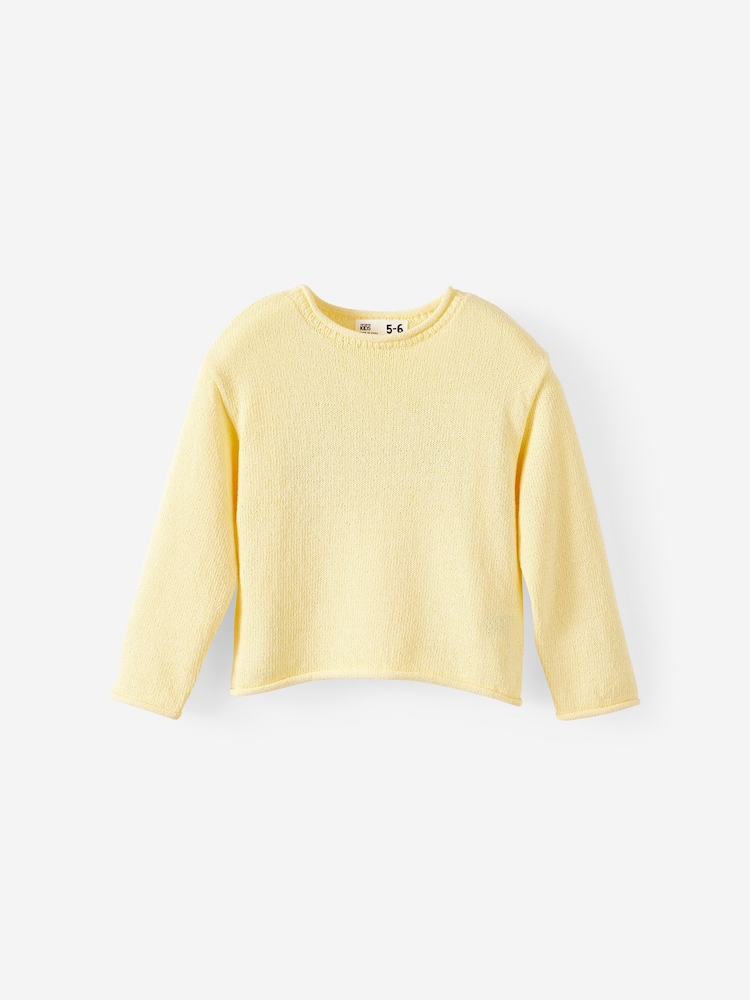 Cotton On Yellow Lily Lightweight Knit Jumper - Image 1 of 3 Cotton On Yellow Lily Lightweight Knit Jumper - Image 1 of 3
