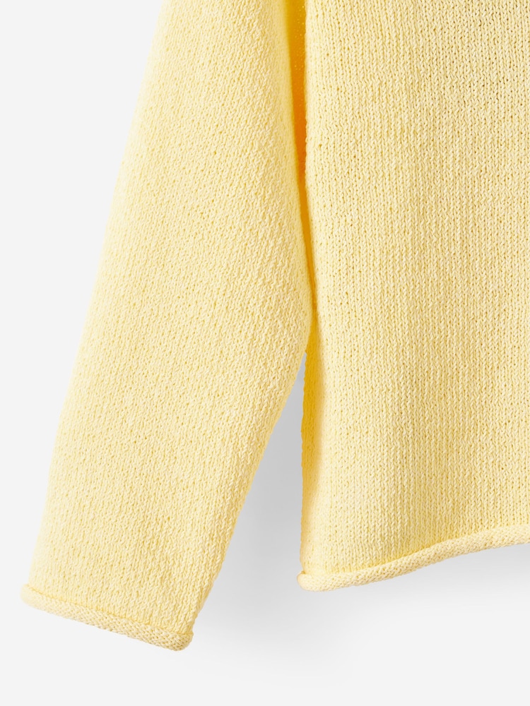 Cotton On Yellow Lily Lightweight Knit Jumper - Image 2 of 3 Cotton On Yellow Lily Lightweight Knit Jumper - Image 2 of 3
