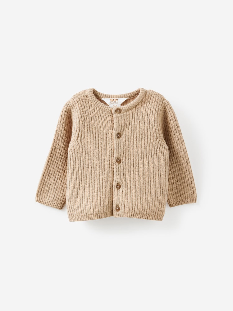Cotton On Brown Knit Cardigan - Image 2 of 3