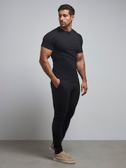 Tailored Athlete Black Muscle Fit 365 Trousers - Image 5 of 6