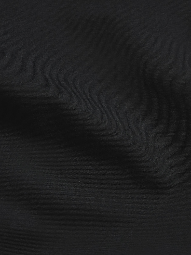 Tailored Athlete Black Muscle Fit Fine Tipped T-Shirt - Image 7 of 7