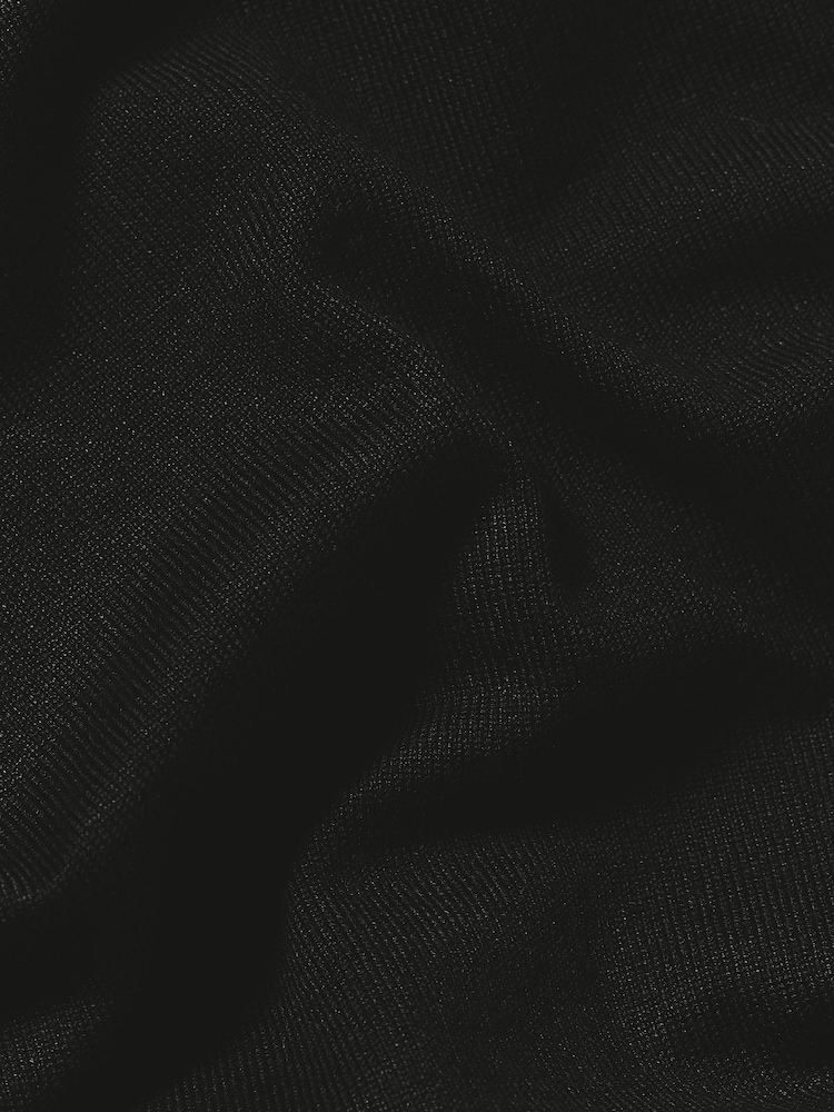 Tailored Athlete Muscle Fit Tipped Knitted Zip Neck Polo Shirt - Image 7 of 7