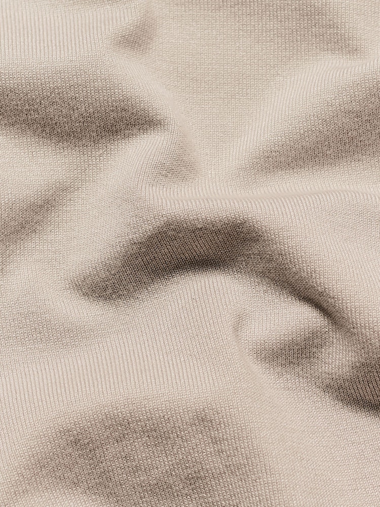 Tailored Athlete Natural Muscle Fit Fine Gauge Knitted T-Shirt - Image 6 of 6