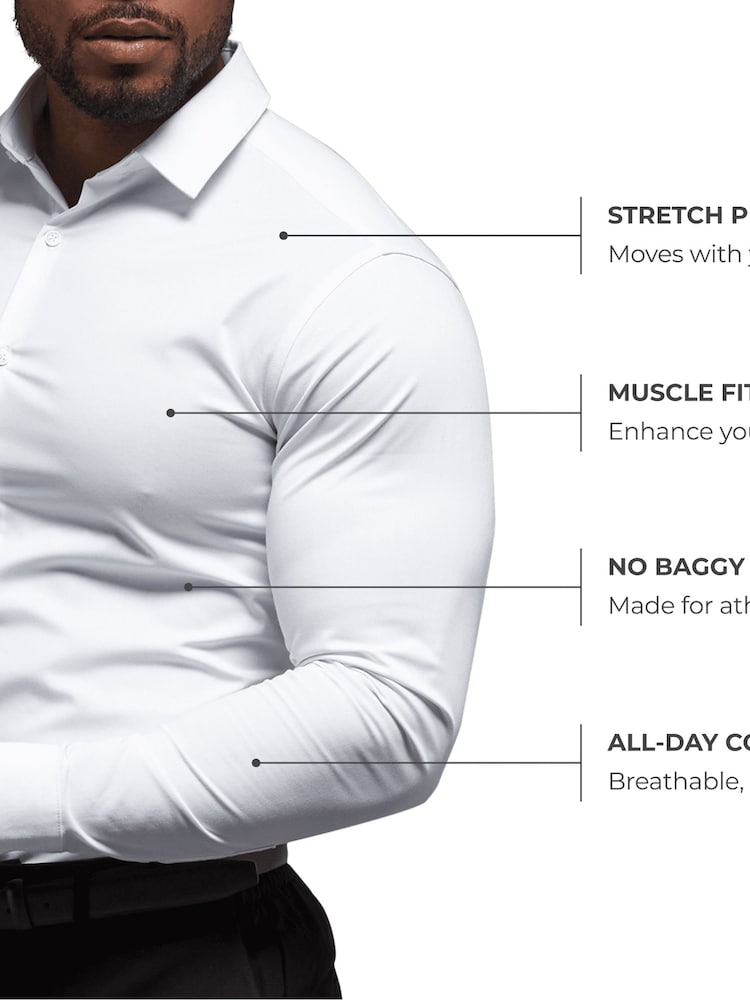 athletic fit dress shirts amazon Amazon.com: Athletic Button Down Shirts For Men