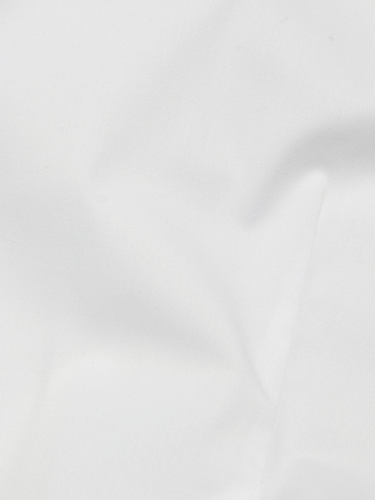 Tailored Athlete White Muscle Fit Dress Shirt - Image 7 of 7