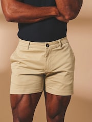 Tailored Athlete Natural Muscle Fit Chino Shorts - Image 1 of 6