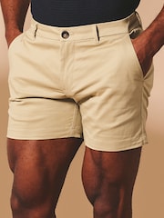 Tailored Athlete Natural Muscle Fit Chino Shorts - Image 7 of 8