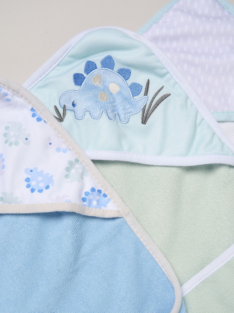 Rock-A-Bye Baby Boutique Green Hooded Towels And Wash Cloth Set 3 Pack - Image 2 of 3 Rock-A-Bye Baby Boutique Green Hooded Towels And Wash Cloth Set 3 Pack - Image 2 of 3