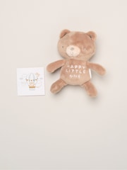 Rock-A-Bye Baby Boutique White - Bear and Hot Air Balloon Print Little Gent Hanging Gift Set 10 Piece - Image 3 of 6