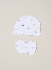 Rock-A-Bye Baby Boutique White All-In-One Baby Gift Set 5 Piece - Image 6 of 6