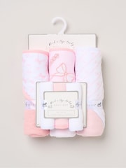 Rock-A-Bye Baby Boutique Hooded Towels And Wash Cloth Set 3 Pack - Image 1 of 3