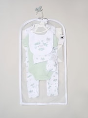 Rock-A-Bye Baby Boutique Green All-In-One Baby Gift Set 5 Piece - Image 2 of 6