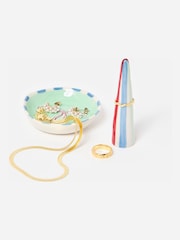 Oliver Bonas Multi Bow Conical Ring Holder and Trinket Dish Set - Image 1 of 4