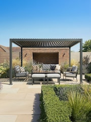 Maze Grey Jupiter Frame & assembly service Pergola 3x4m - Image 3 of 6