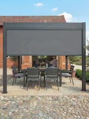 Maze Grey Jupiter Frame, accessories & assembly service Pergola 3x3m - Image 2 of 6