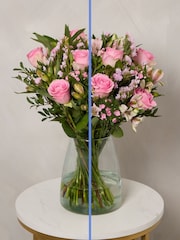 Arena Flowers Tickled Pink Fresh Flower Bouquet - Image 5 of 6