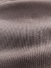 Mocha Brown Flare Leg Denim Jersey Leggings - Image 7 of 8