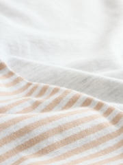 Grey Stripe Cotton Short Pyjamas Set - Image 2 of 3