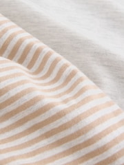 Ecru Stripe Long Sleeve Pyjamas - Image 8 of 8