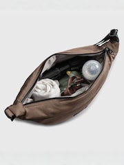 Finnson Mocha Osma Sling Changing Bag With Stroller Clips - Image 3 of 5
