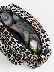 Finnson Leopard Print Freya Stroller Organiser Changing Bag With Clips - Image 6 of 6
