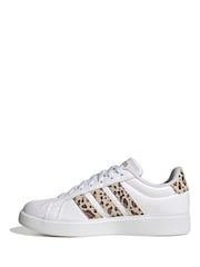 adidas White Streettalk Trainers - Image 2 of 5